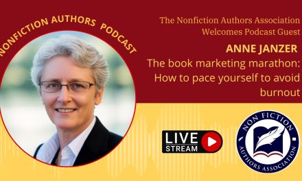 Podcast Interview: Anne Janzer 04/12/2023 – The book marketing marathon: How to pace yourself to avoid burnout
