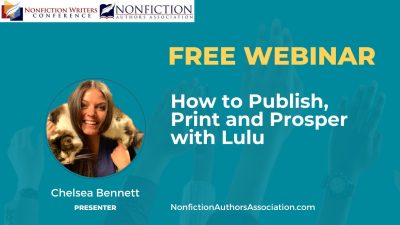 Free Webinar How to Publish, Print, and Prosper with Lulu