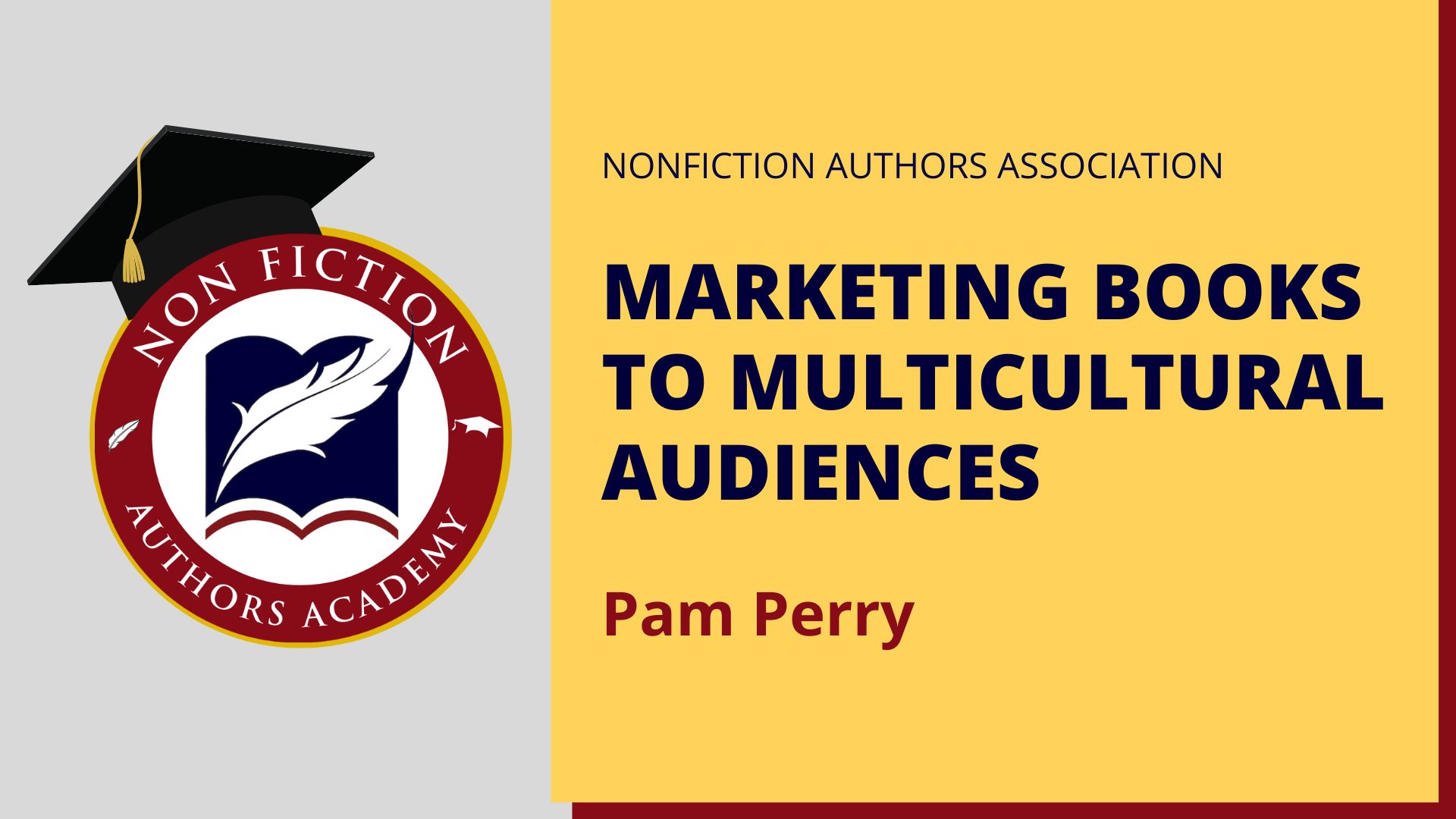 MARKETING BOOKS TO MULTICULTURAL AUDIENCES 