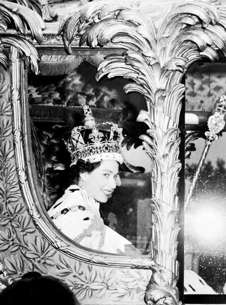 Queen Elizabeth II coronation 1952