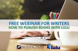 WEBINAR - HOW TO PUBLISH WITH LULU